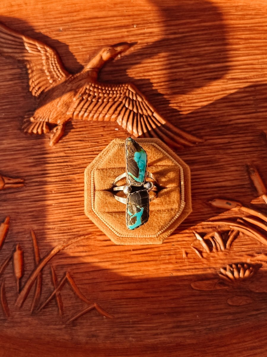 Southlake Turquoise Ring - Horseshoe J & Co.