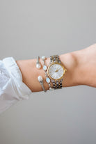 Spiffy Pearl Cable Bracelet - Wooten's