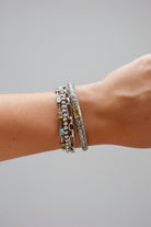 Spiffy Silver + 18K Gold Cuff Bracelet - Wooten's