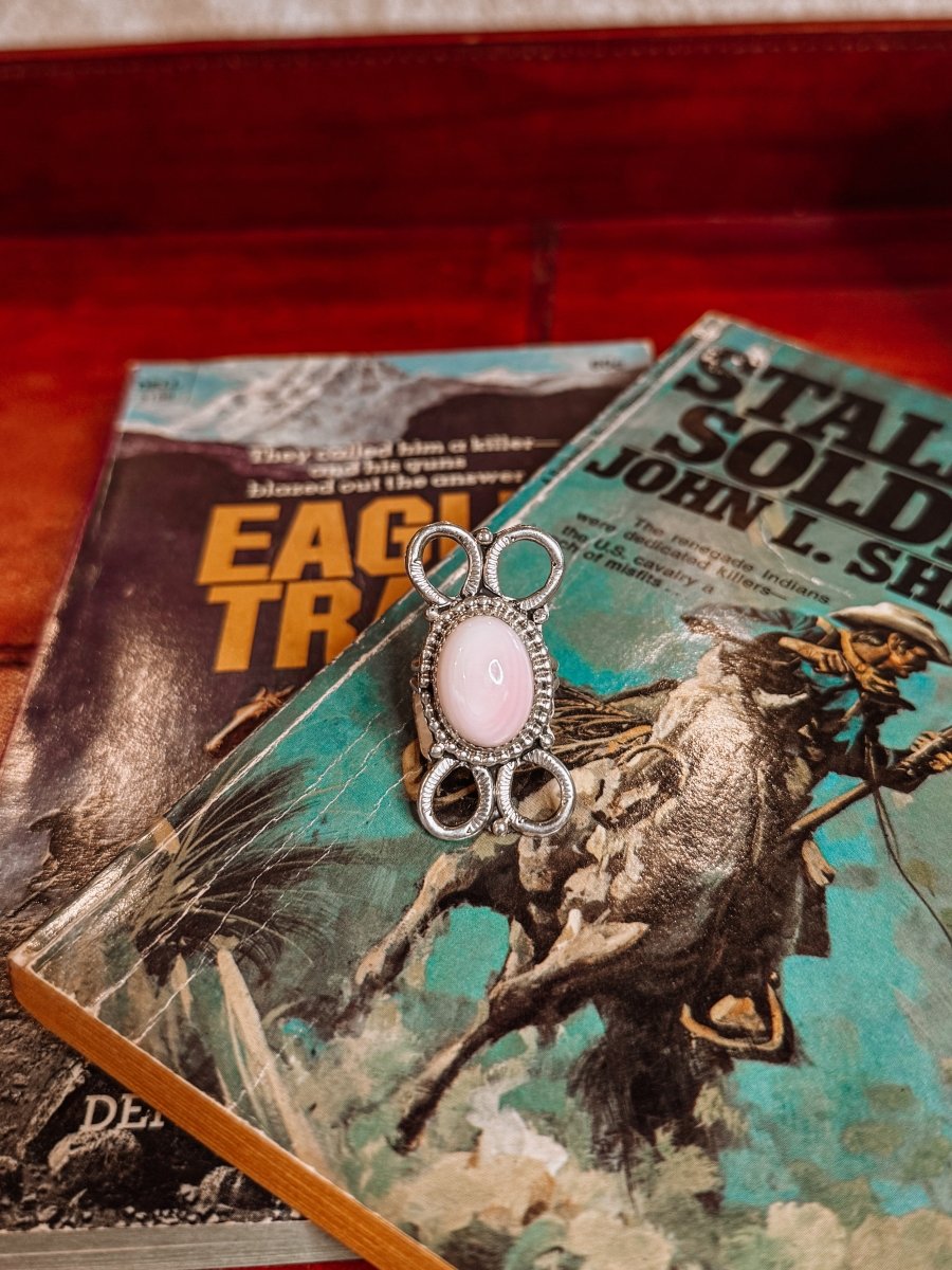 Stagecoach Pink Conch Ring - Wooten's
