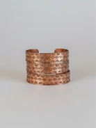 Stamped Copper Cuff - FINAL SALE/Imperfect Piece/Heavily Discounted - Wooten's
