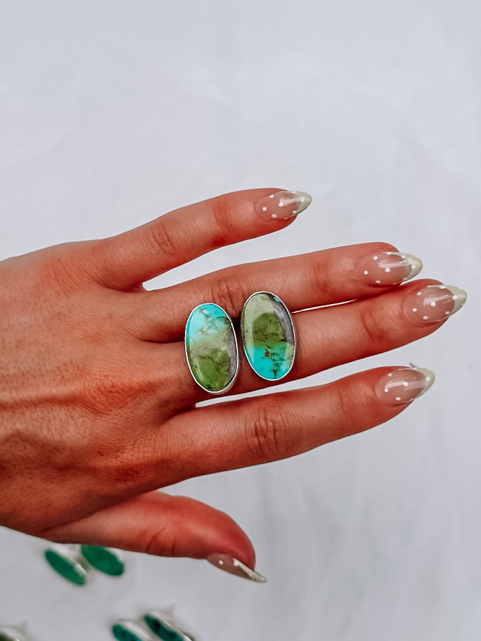Starke Turquoise Stud Earrings - Wooten's