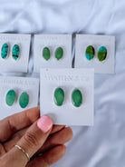 Starke Turquoise Stud Earrings - Wooten's