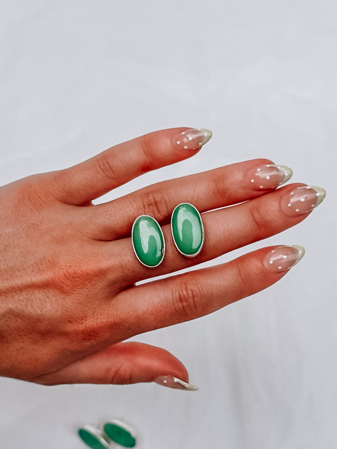 Starke Turquoise Stud Earrings - Wooten's
