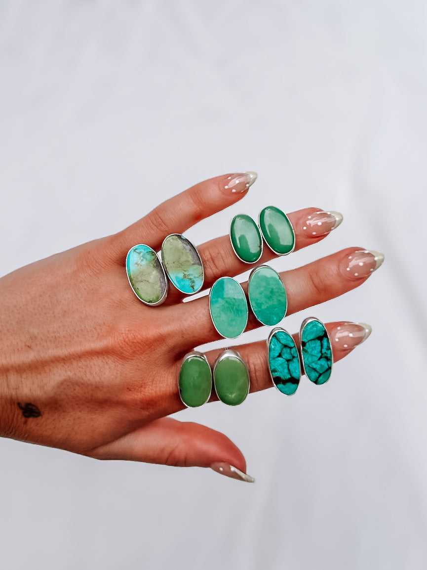 Starke Turquoise Stud Earrings - Wooten's