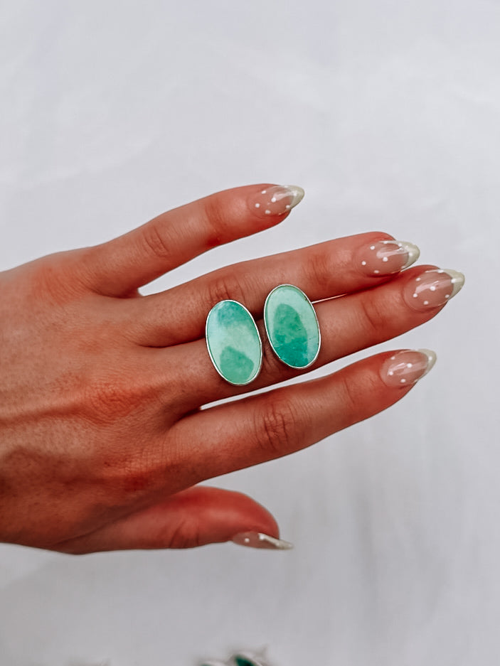 Starke Turquoise Stud Earrings - Wooten's