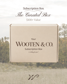 Subscription Box - The Curated Box - Wooten's