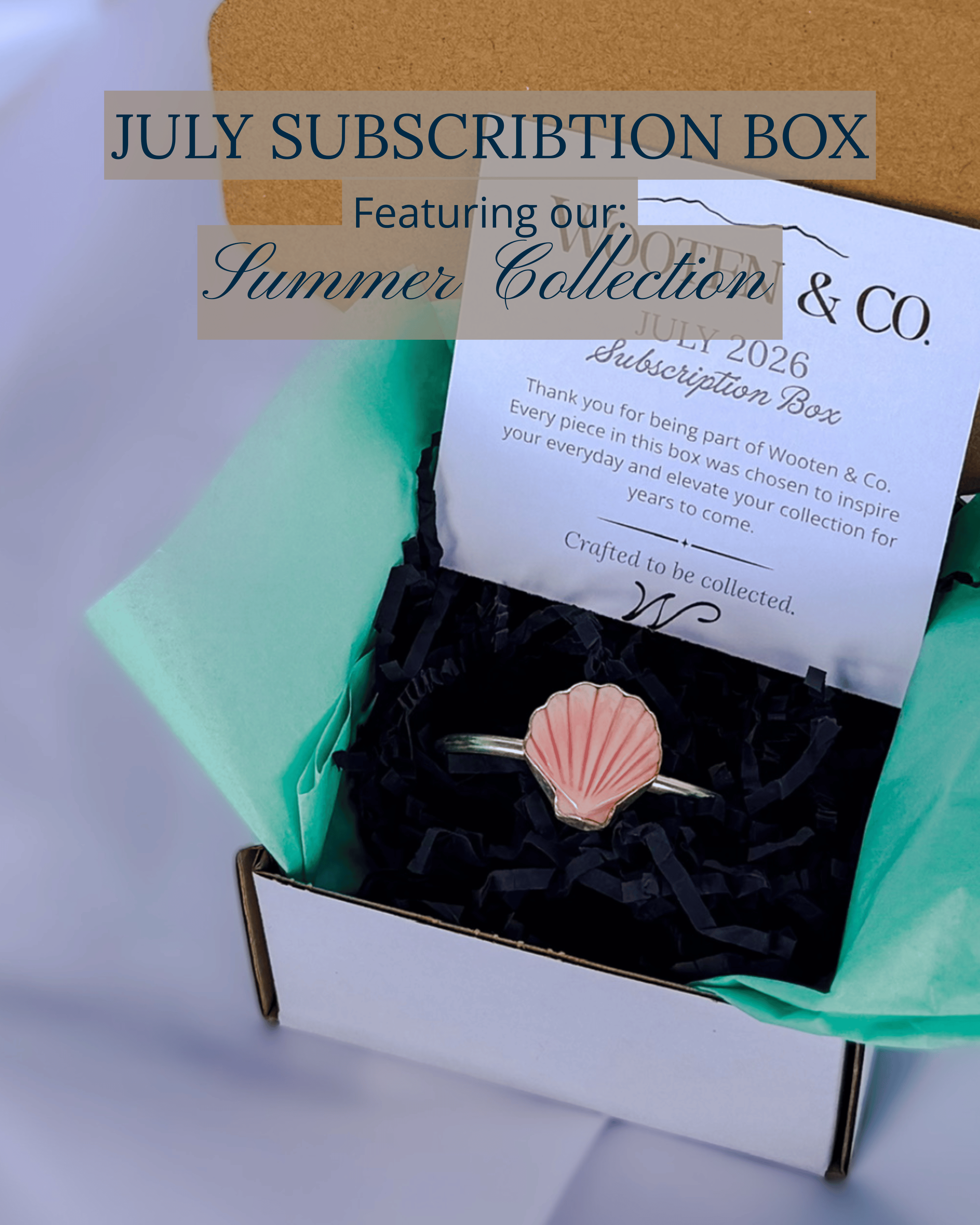 Subscription Box - The Curated Box - Wooten's