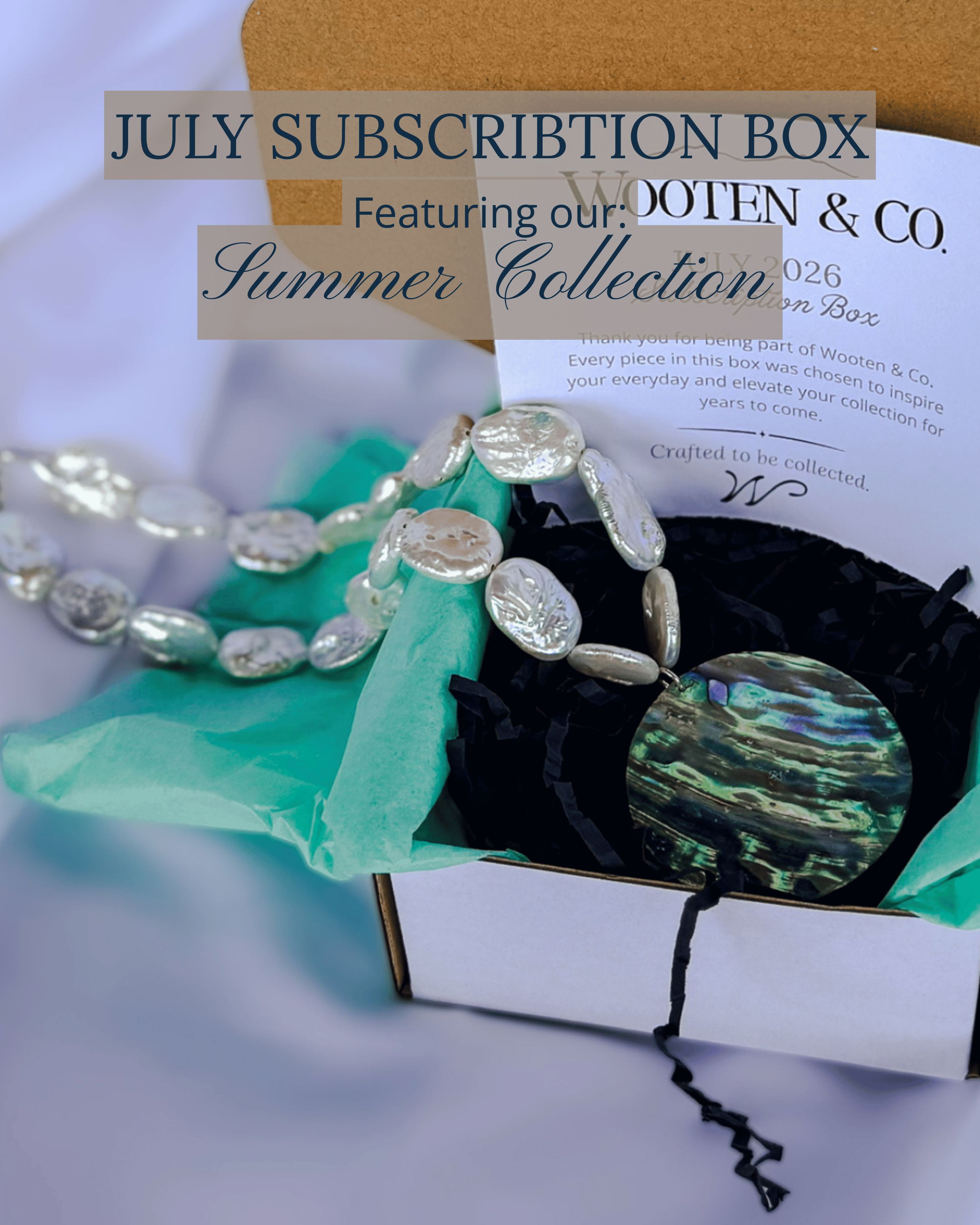 Subscription Box - The Curated Box - Wooten's