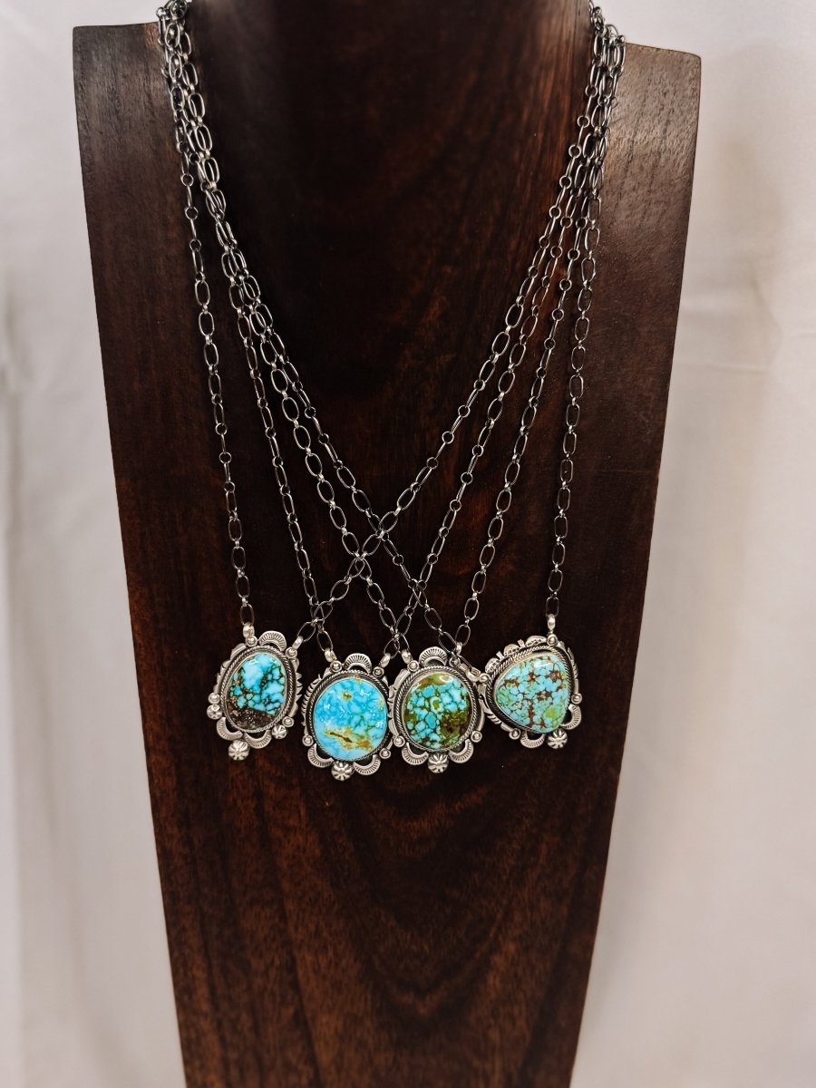 Sundown Sonoran Gold Turquoise Necklace - Wooten's