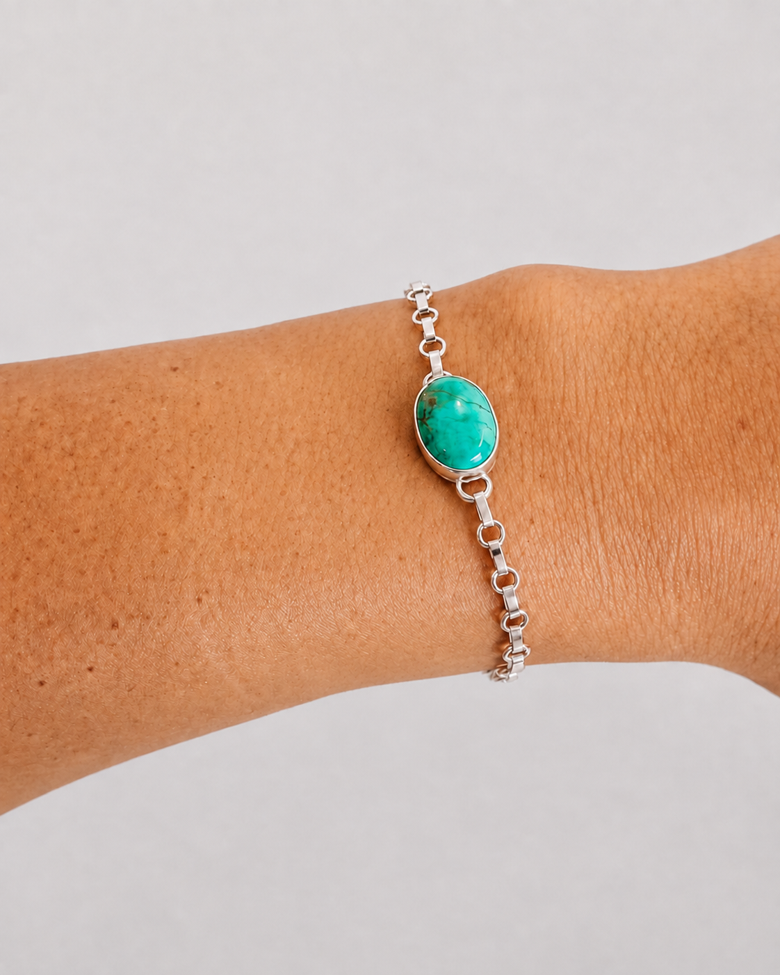 Sweeny Turquoise Chain Bracelet - Wooten's
