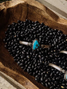 Tahoka Cuff - Golden Hills/Kingman Turquoise/Palomino - Wooten's