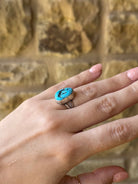 Talco Turquoise Nugget Ring - Horseshoe J & Co.