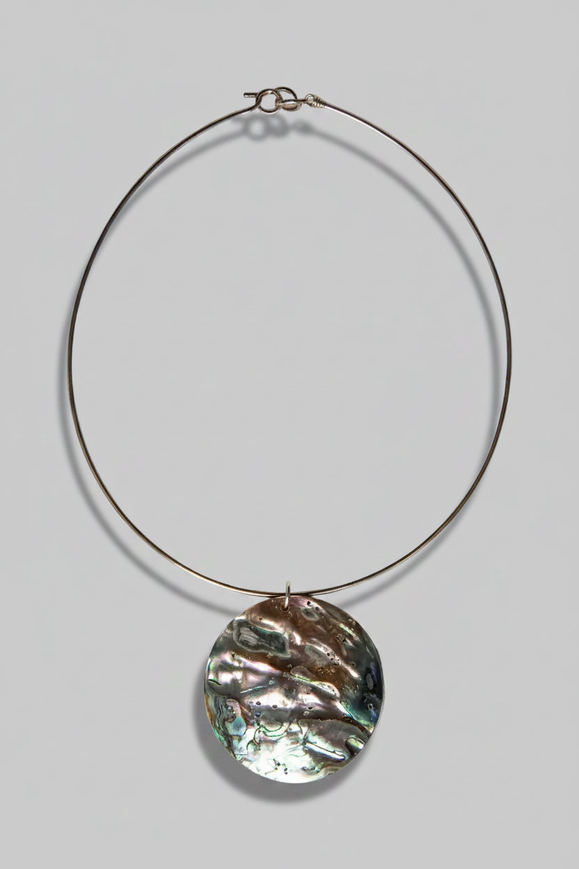 Tampa Abalone Neck Ring Necklace - Wooten's