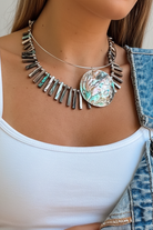 Tampa Abalone Neck Ring Necklace - Wooten's