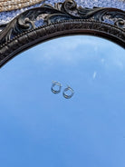 Tampico 8mm Flat Hoops - Horseshoe J & Co.