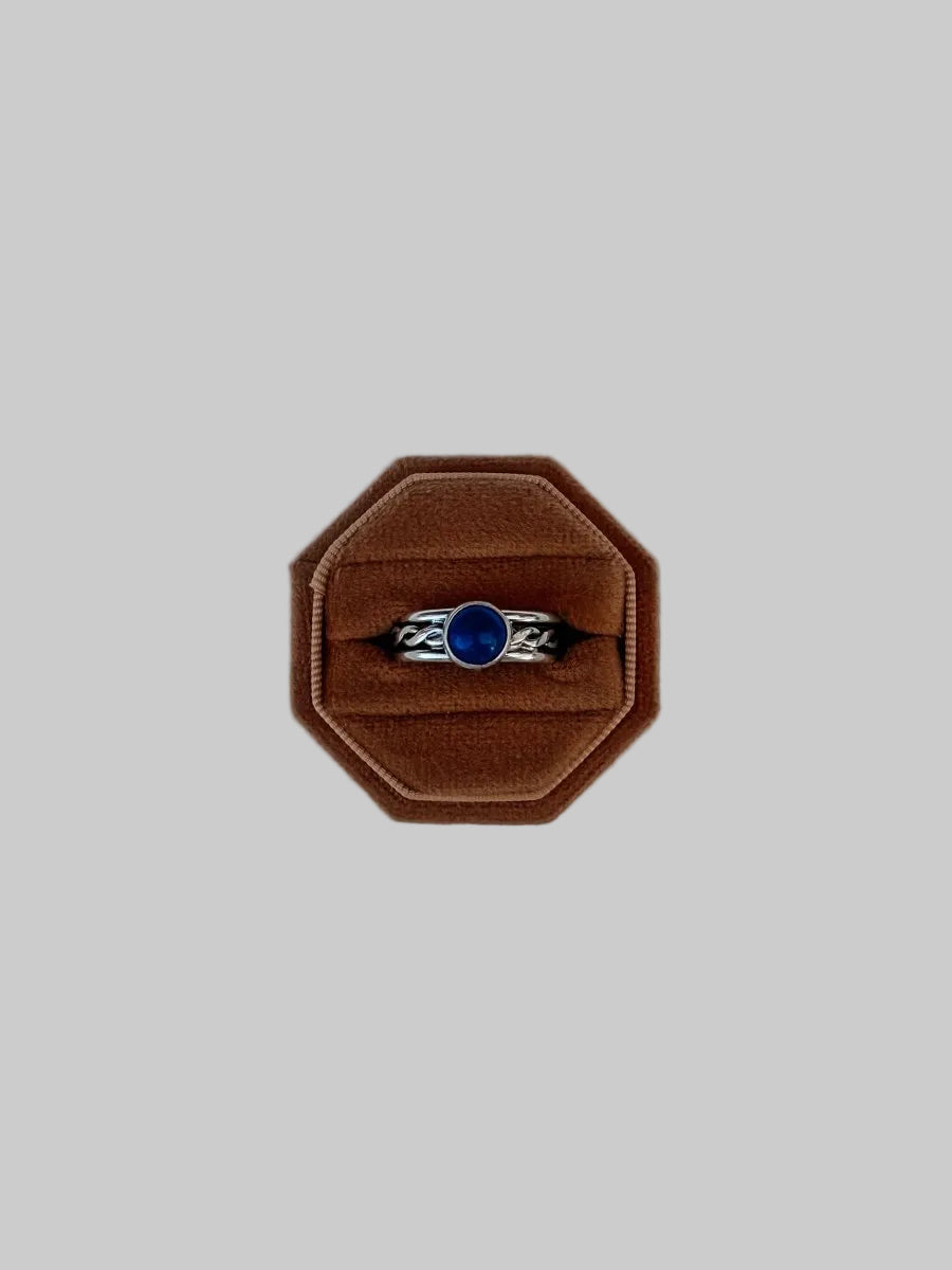 Temple Blue Lapis Ring - Wooten's