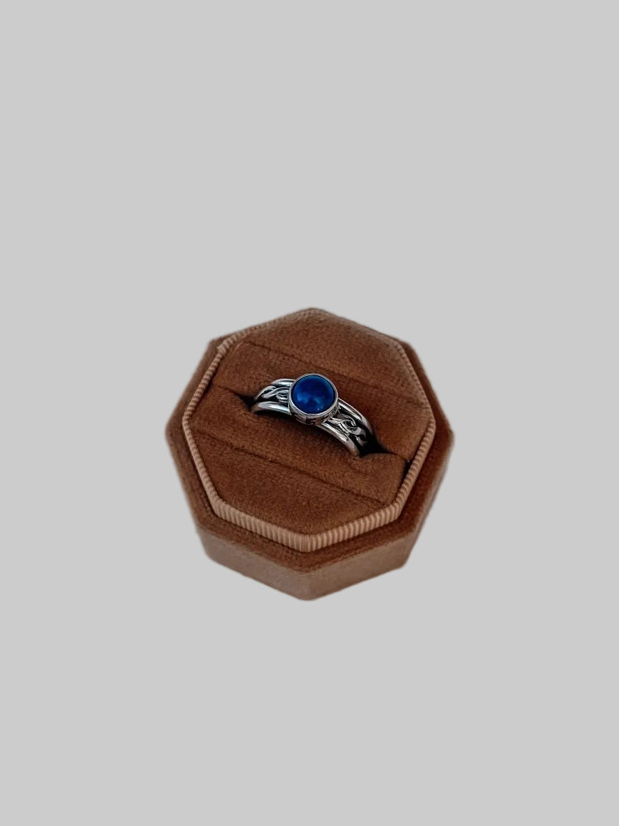 Temple Blue Lapis Ring - Wooten's