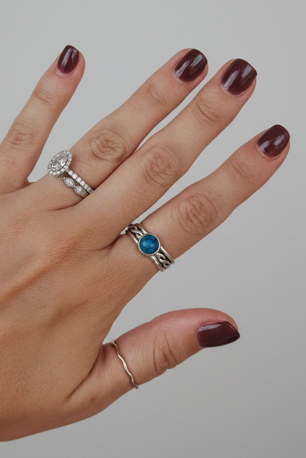 Temple Blue Lapis Ring - Wooten's