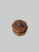 Temple Rectangle Blue Lapis Ring - Wooten's