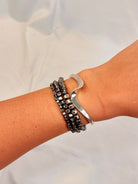 Tiptonville Silver Wave Cuff - Horseshoe J & Co.