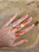 Tomball Mixed Stone Inlay Ring - Horseshoe J & Co.