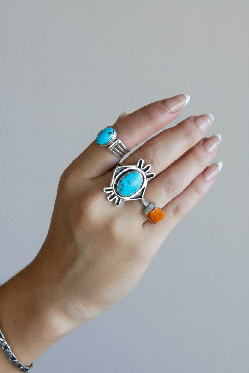 Town of Cana Turquoise Ring - Wooten's