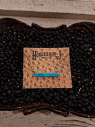 Train of Love Turquoise Bar Necklace - Horseshoe J & Co.