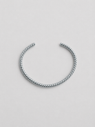 Trent Silver Twist Cuff - Wooten's