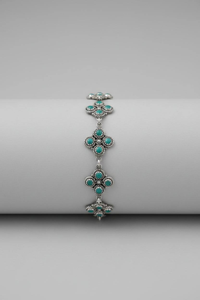 Trinidad Turquoise Link Bracelet - Wooten's