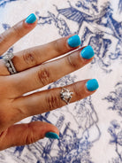 Turtle Mother of Pearl Ring - ring - Horseshoe J & Co.