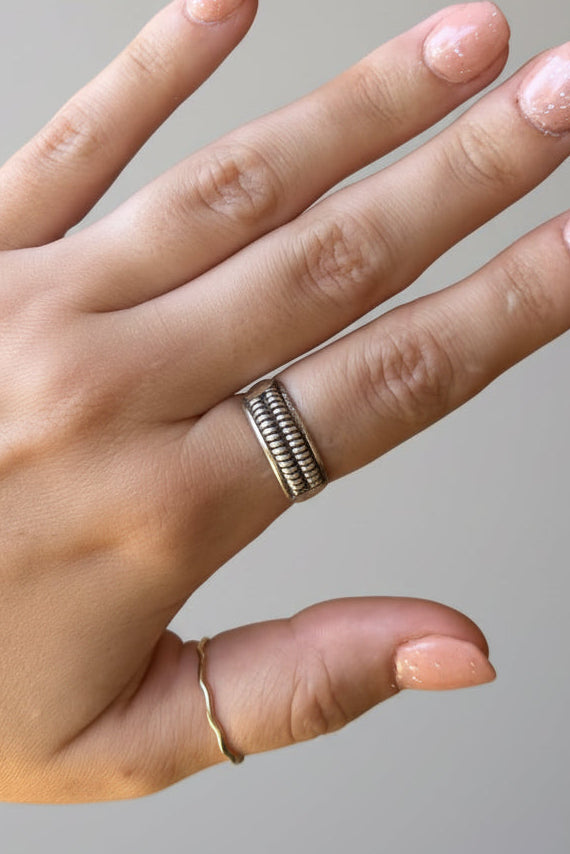 Tyler Double Coil Ring - Wooten's