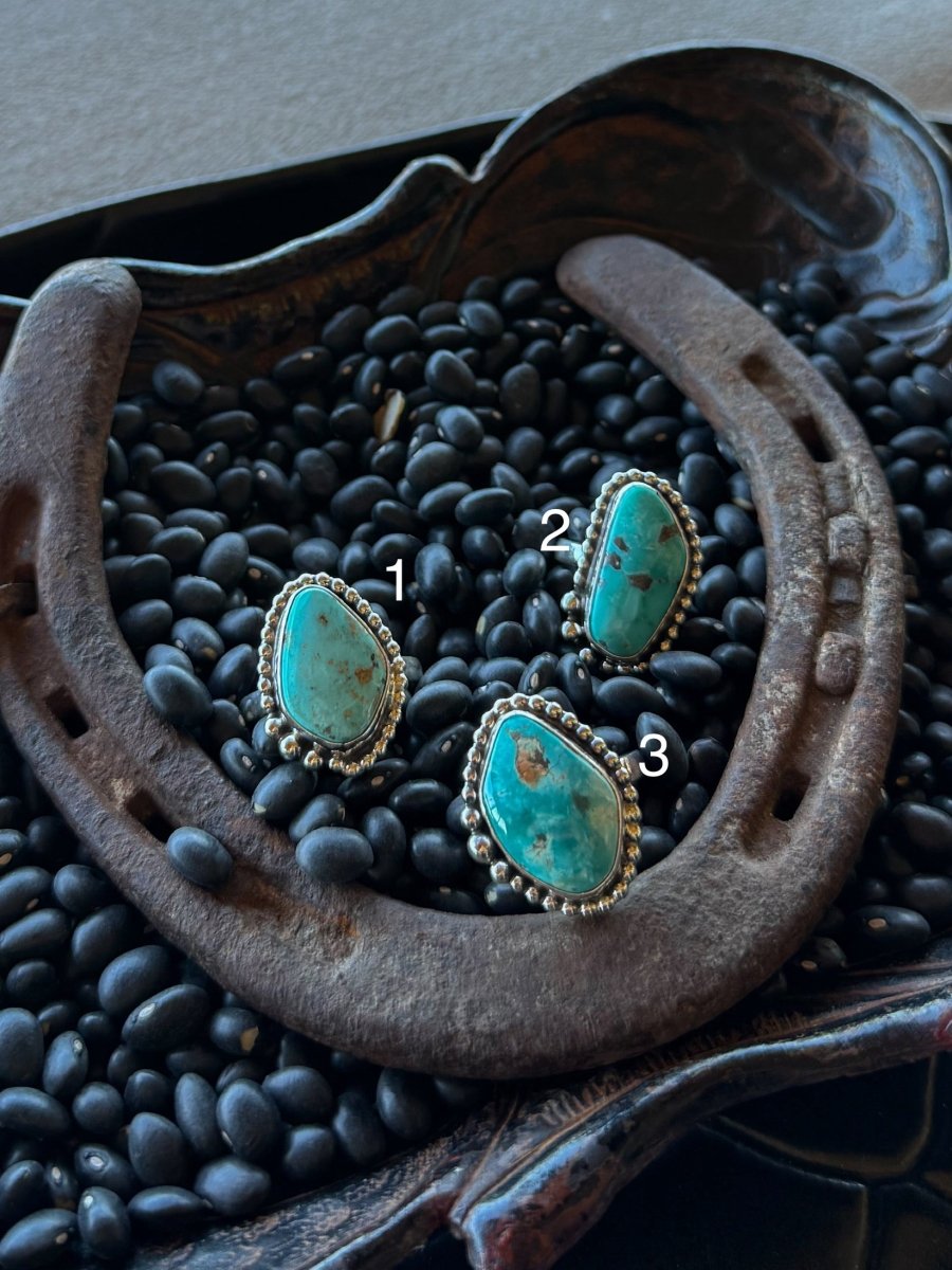 Unwound Turquoise Adjustable Ring - Horseshoe J & Co.