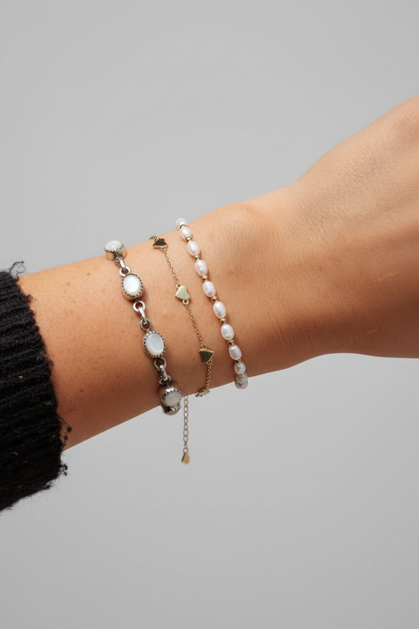 Vaughn Heart Charm Bracelet - Wooten's