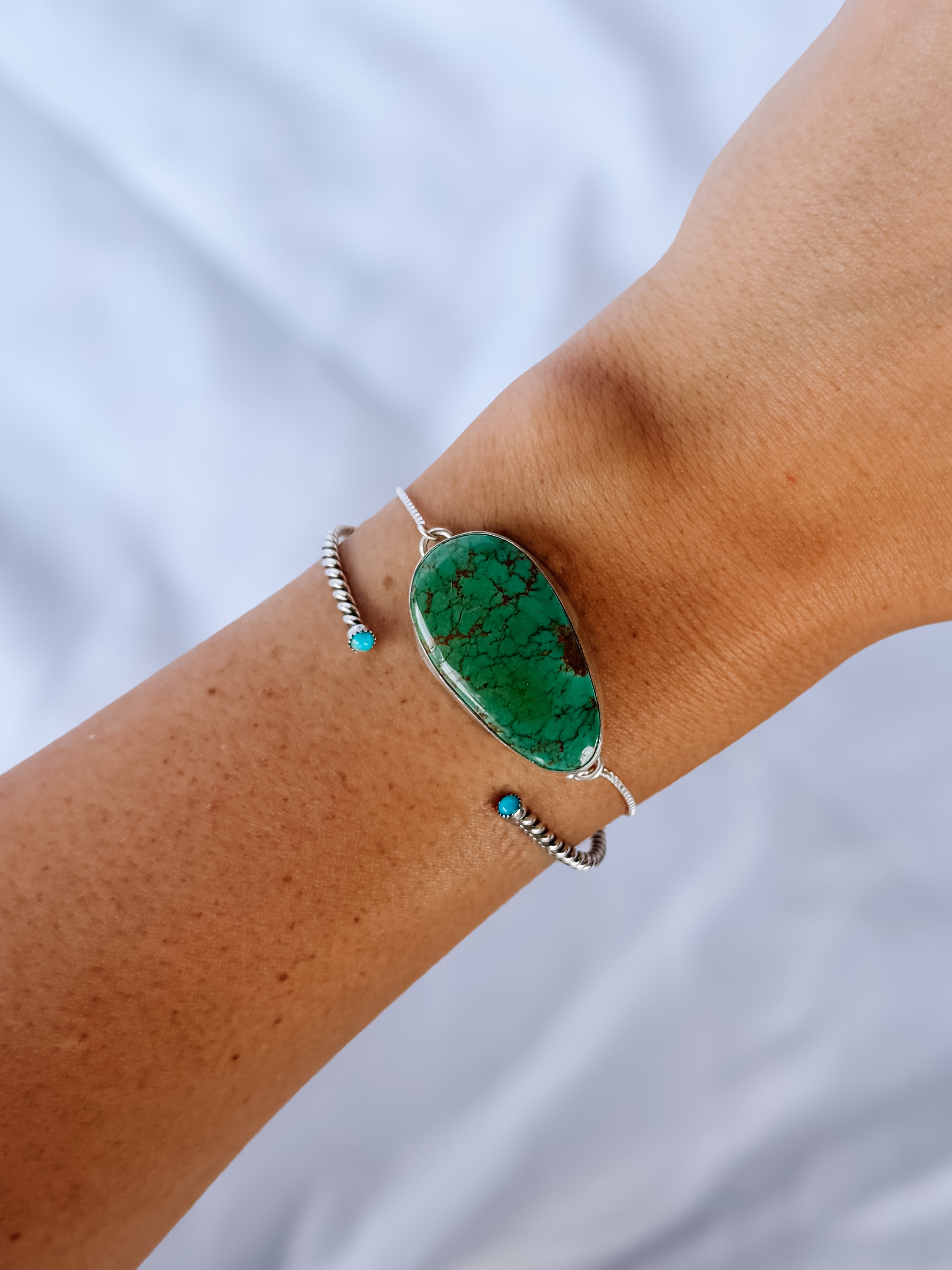Venice Adjustable Turquoise Bracelet - Wooten's
