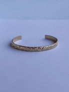 Votaw Gold Filled Patterned Cuff - Horseshoe J & Co.