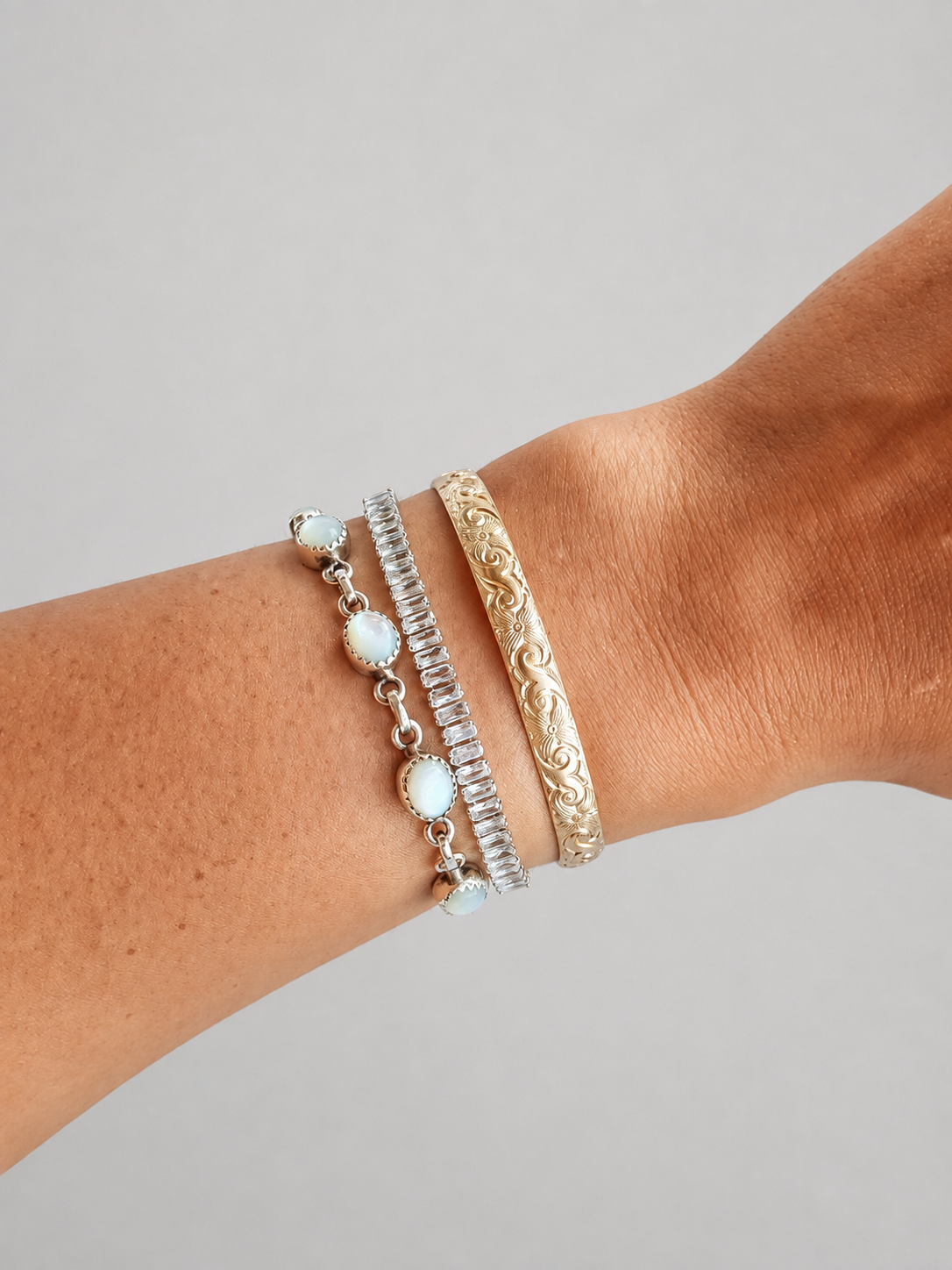 Votaw Gold Filled Patterned Cuff - Wooten's