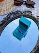 Wagner Square Link Ring - Horseshoe J & Co.
