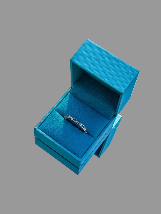Wagner Square Link Ring - Wooten's