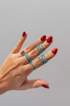 Watauga Turquoise Stacker Ring - Wooten's