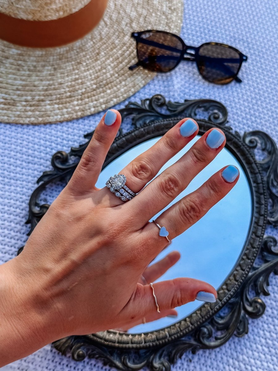 Westby Silver Heart Ring - Horseshoe J & Co.