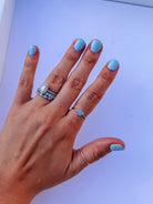 Westby Silver Heart Ring - Horseshoe J & Co.