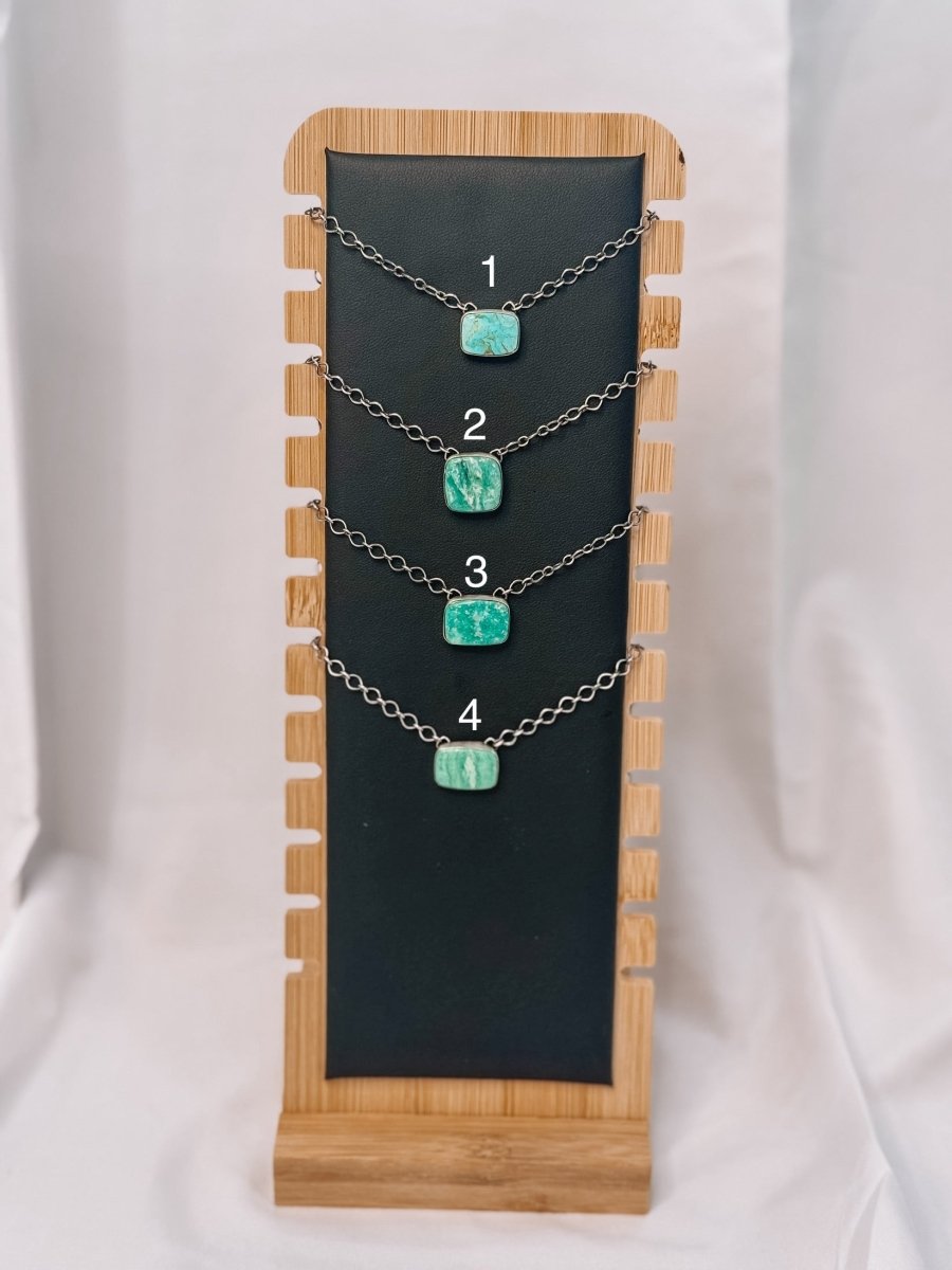 Wharton Whitewater Turquoise Necklace - Wooten's