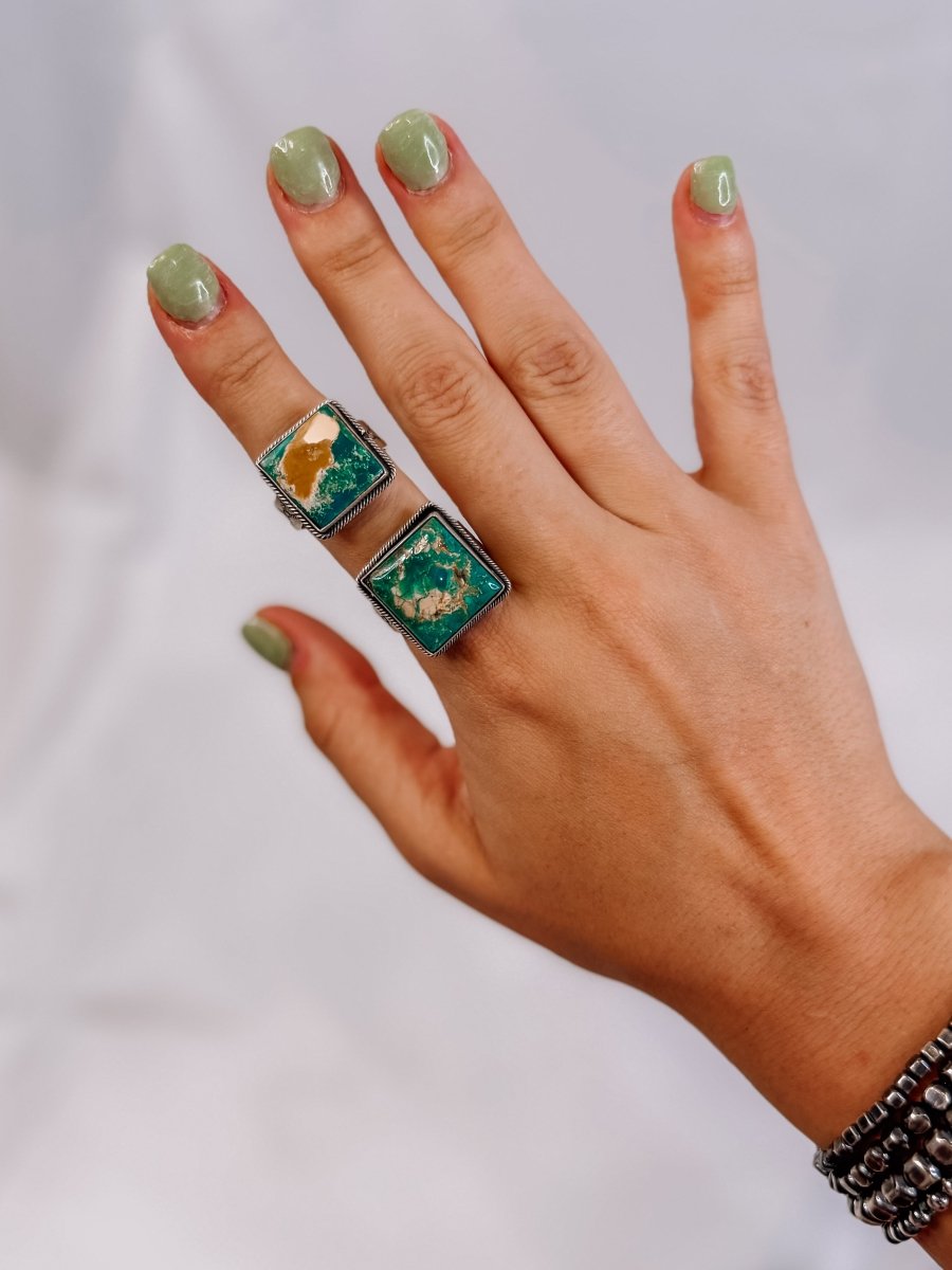 Whitwell Royston Turquoise Ring - Horseshoe J & Co.