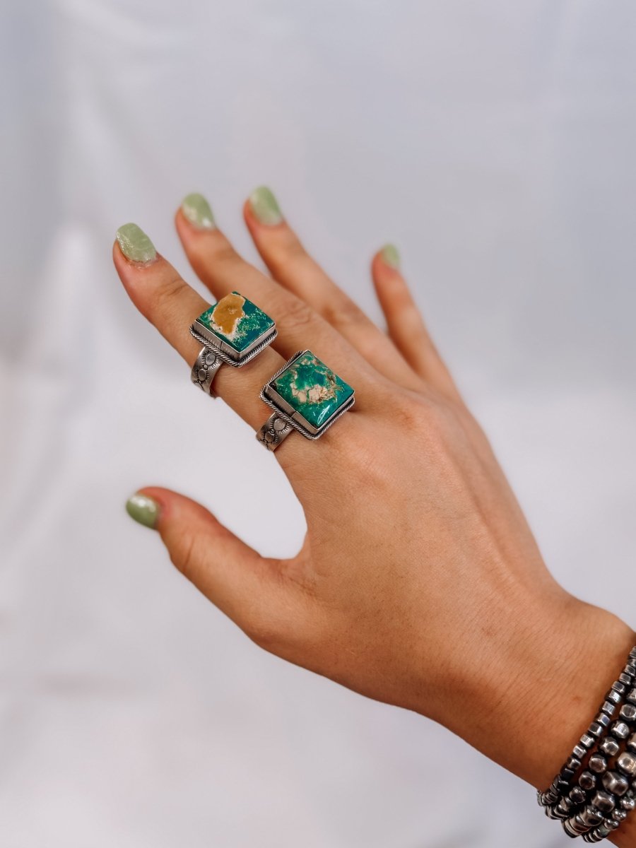 Whitwell Royston Turquoise Ring - Horseshoe J & Co.