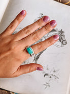 Wild Ember Turquoise Ring - Horseshoe J & Co.