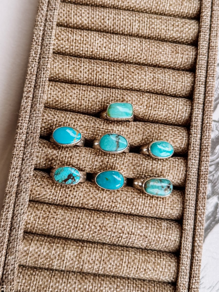 Wild Ember Turquoise Ring - Horseshoe J & Co.