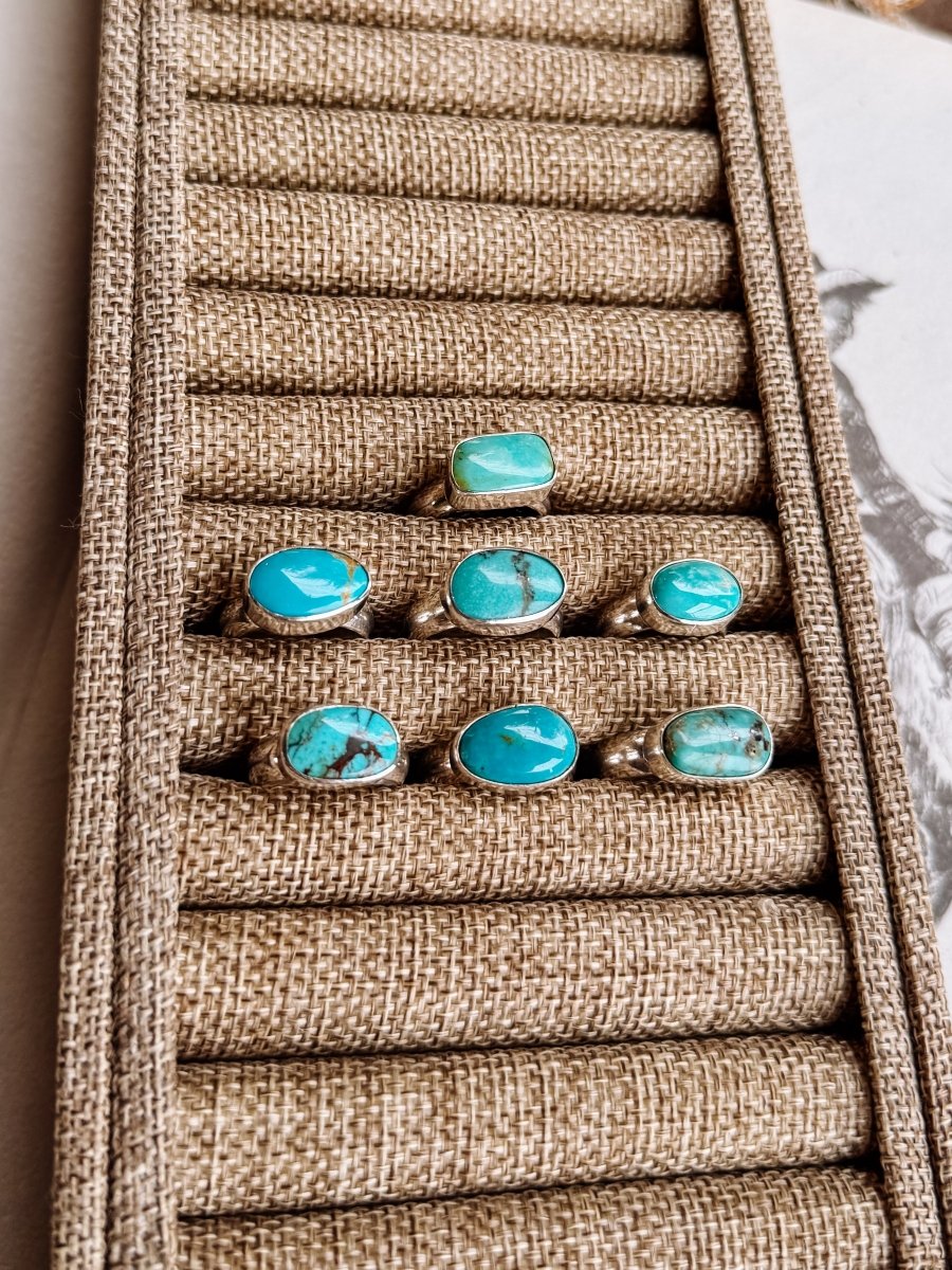 Wild Ember Turquoise Ring - Horseshoe J & Co.