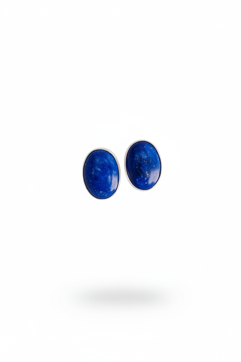Williston Blue Lapis Stud Earrings - Wooten's