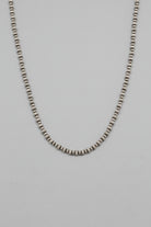 Wilson Textured Sterling Silver Pearl Necklace - Wooten's